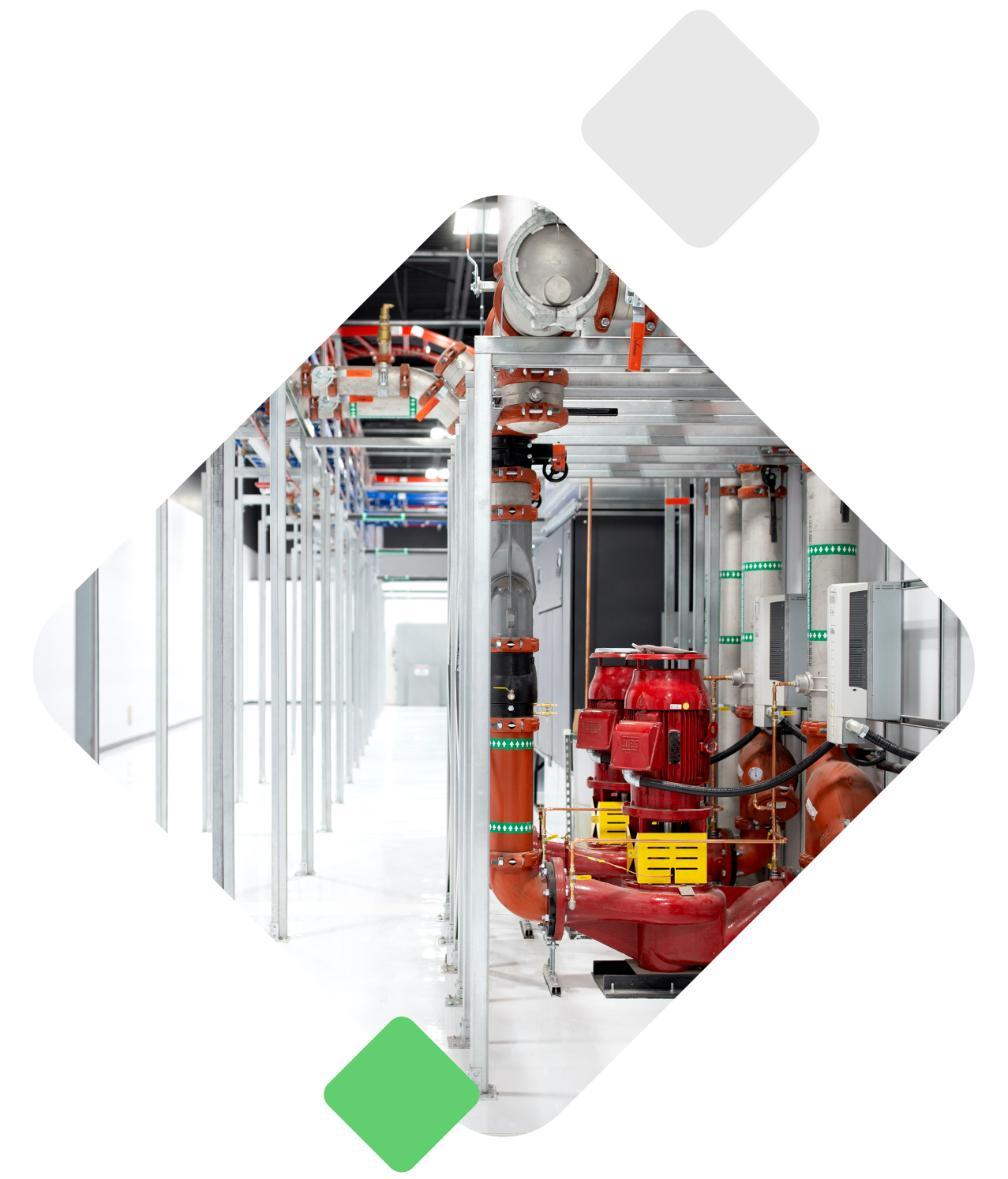 Redundant cooling pumps