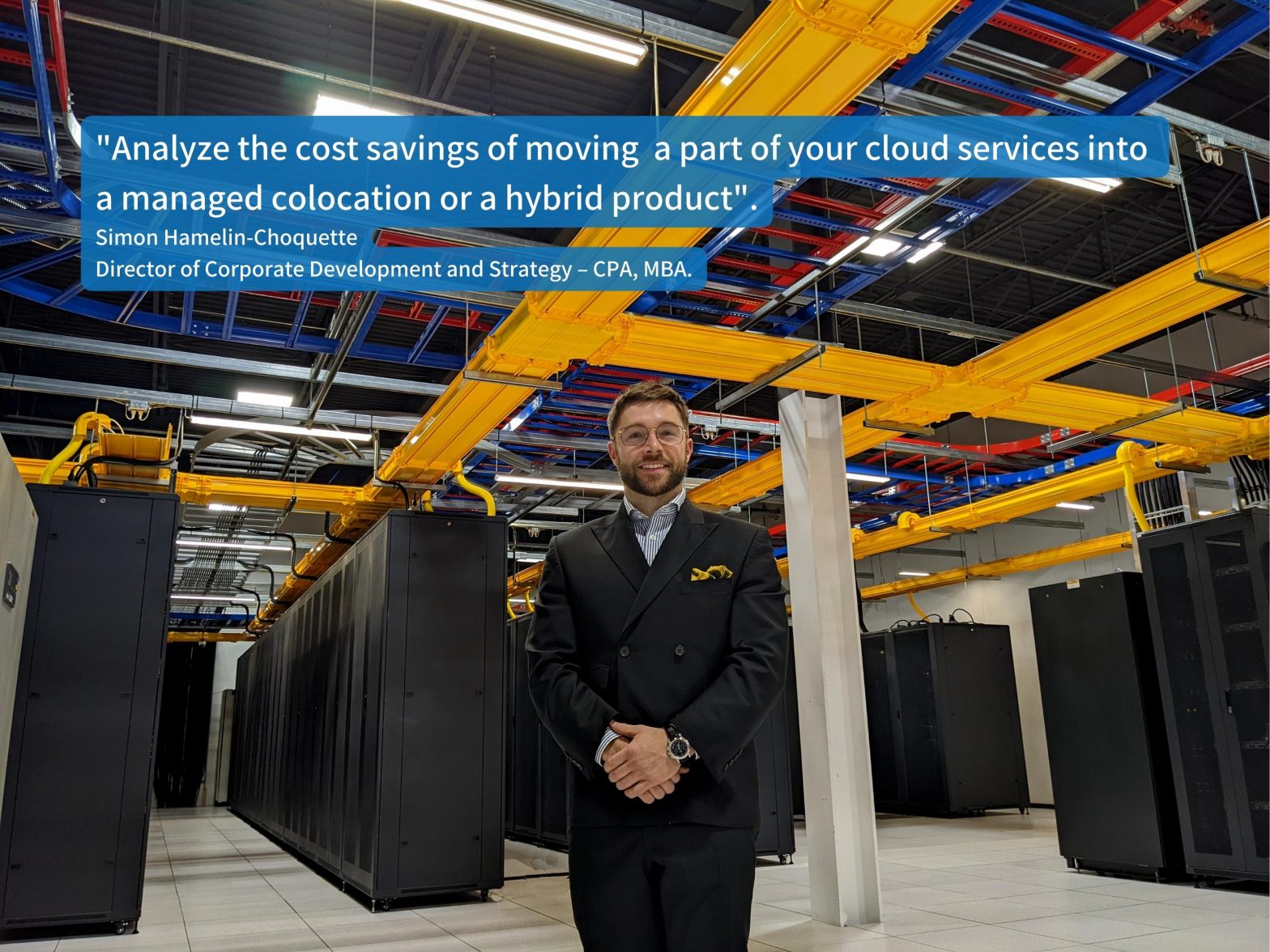 Simon Hamelin-Choquette, Enovum Data Centers