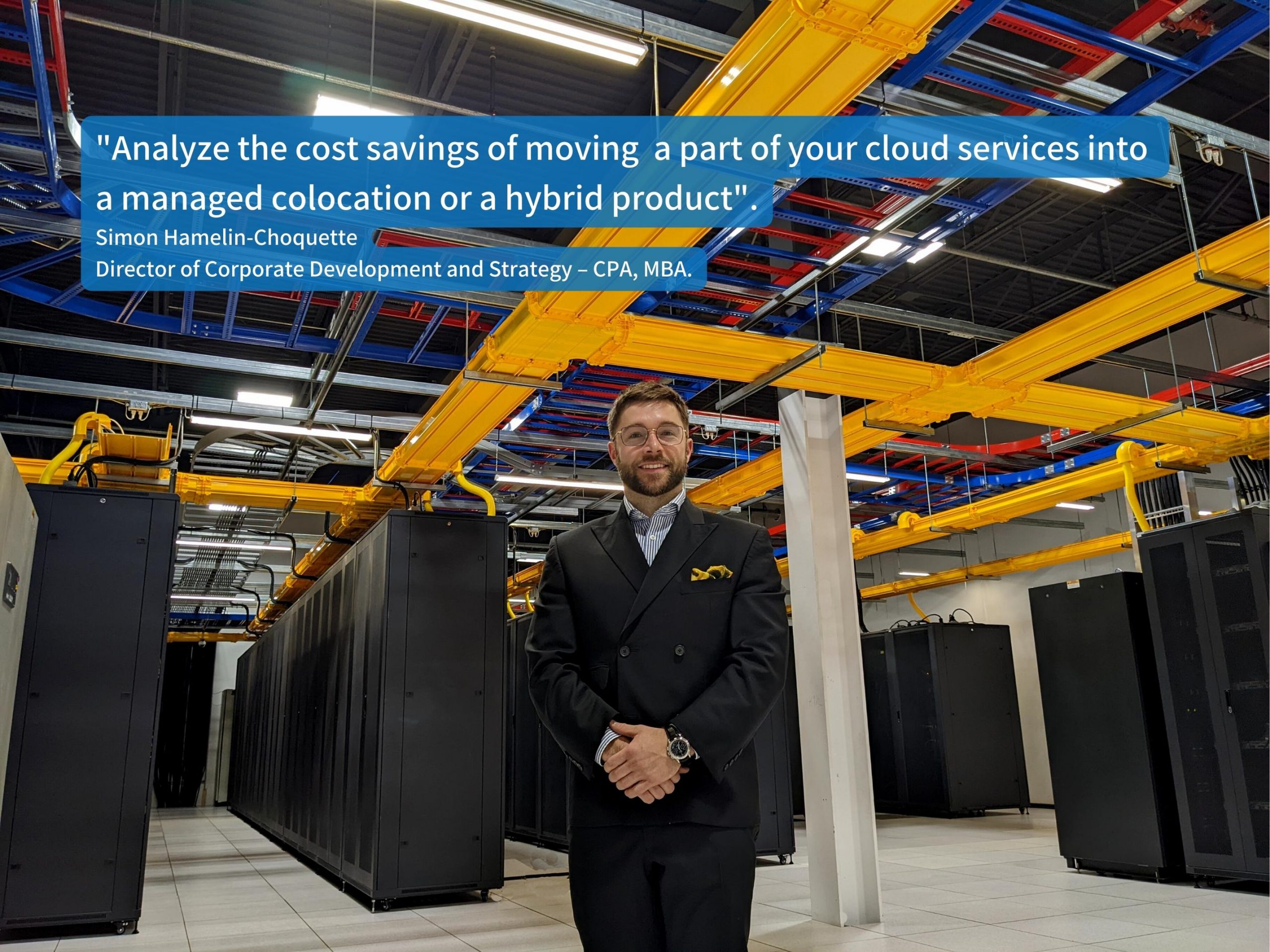 Simon Hamelin-Choquette, Enovum Data Centers