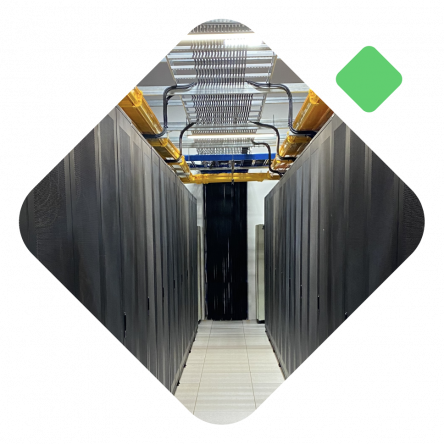 Server racks, private row, pod